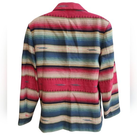 EXPRESS 80's southwest style blazer 11/12 - Picture 2 of 10